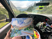 Load image into Gallery viewer, Going to the Sun Road 11x14
